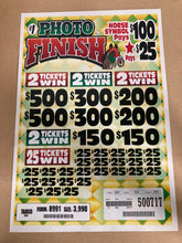 Y - Instant Pull Tab Tickets - 3990 Count - Photo Finish