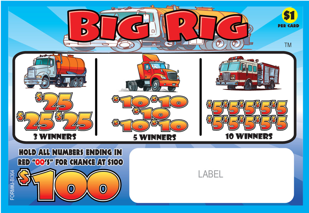 Y - Seal Cards - 364 Count - Big Rig