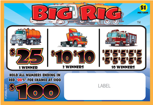 Y - Seal Cards - 287 Count - Big Rig