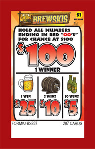 Y - Seal Cards - 287 Count - Brewskis