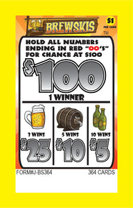 Y - Seal Cards - 364 Count - Brewskis