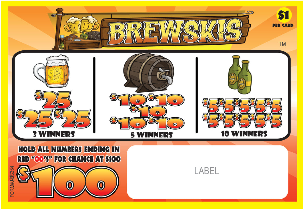 Y - Seal Cards - 364 Count - Brewskis