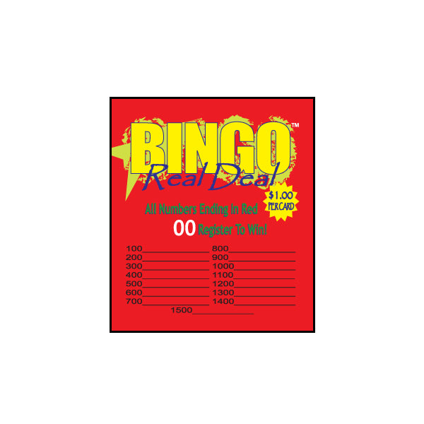 Y - Seal Cards - 144 Count - Bingo Real Deal