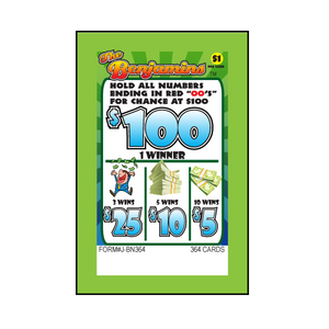 Y - Seal Cards - 364 Count - The Benjamins