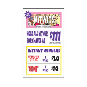 Y - Seal Cards - 294 Count - Nitwits - Limited Stock