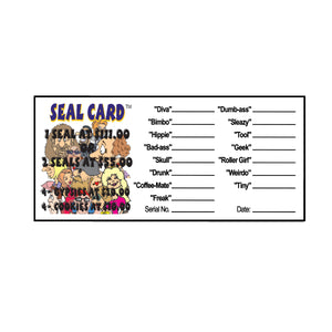 Y - Seal Cards - 294 Count - Nitwits - Limited Stock