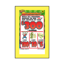 Pull Tab Tickets 973 Count - The Benjamins