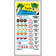 Y - Seal Cards - 600 Count - Twin 100’s