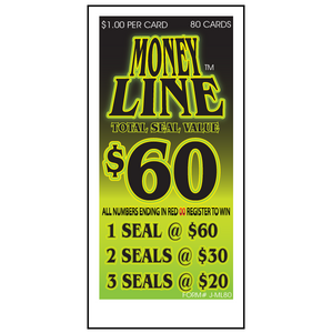 Y - Seal Cards - 80 Count - Money Line