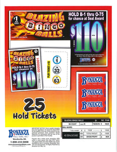 Y - Seal Cards - 166 Count - Blazing Bingo Balls