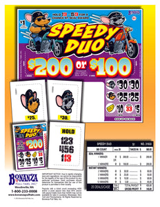 Y - Seal Cards - 580 Count - Speedy Duo