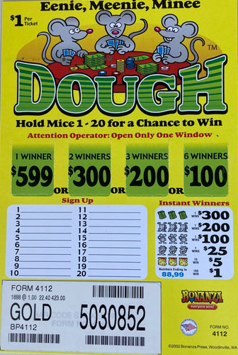 Y - Seal Cards - 1888 Count - Eenie Meenie Minee Dough - Limited Stock Call for Availability