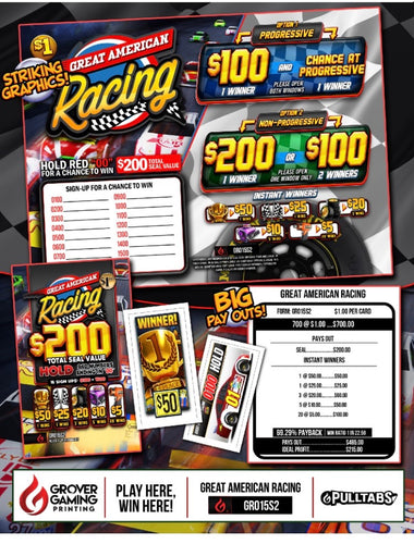 Y - Seal Cards - 700 Count - Great American Racing