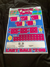 Y - Jar/Paper Pull Tab Tickets - Flock Yeah - $200 last sale