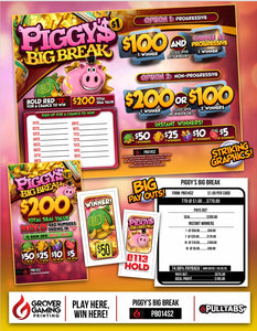 Y - Seal Cards - 770 Count - Piggy's Big Break