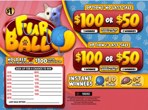 Y - Seal Cards - 200 Count - Fur Ball