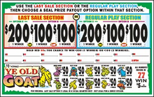 Y - Seal Cards - 984 Count - Ye' Old Goat