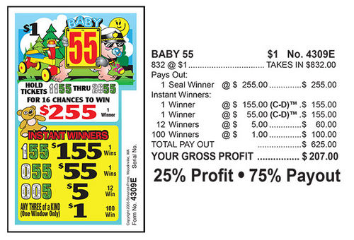 Y - Seal Cards - 832 Count - Baby 55’s