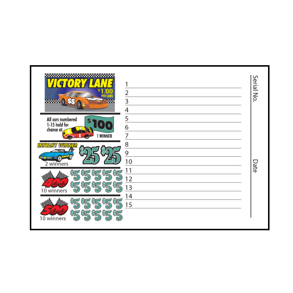 Y - Seal Cards - 312 Count Victory Lane