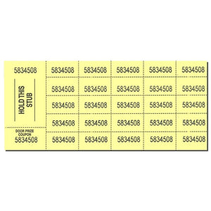 Chinese Auction Tickets